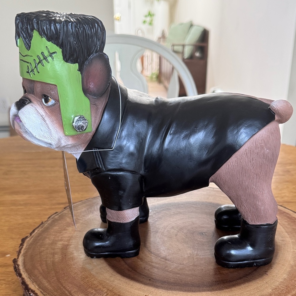 Frankenstein Halloween French Bulldog Decoration for Sale! - Picture 5 of 8